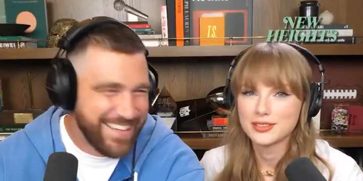 Taylor Swift ‘New Heights’ Teaser Features a Fun ‘Male Sports Fans’ Troll | Jason Kelce, Taylor Swift, Travis Kelce