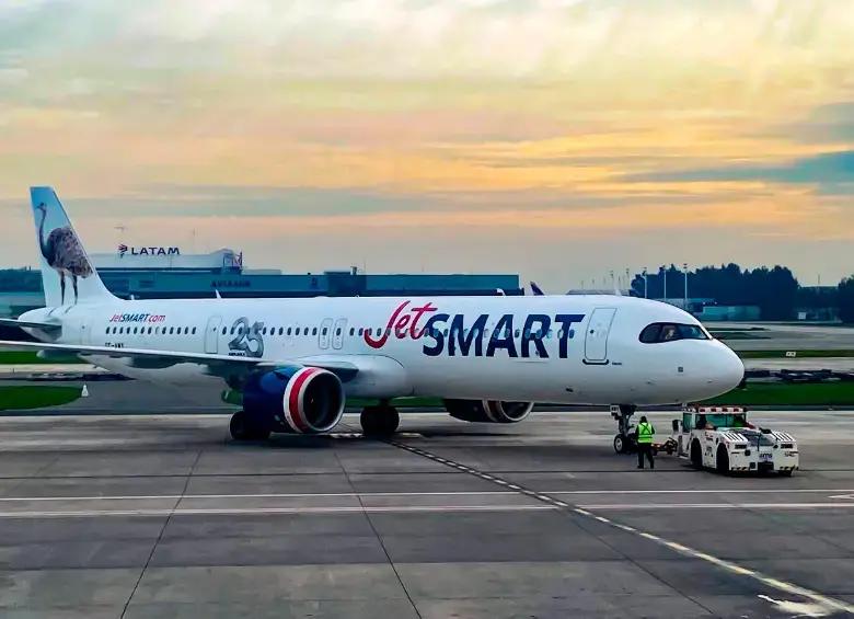 Jetsmart sacude los vuelos en Colombia, al pasar del 1% al 12% en el mercado aéreo