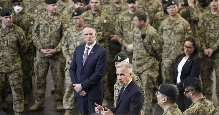 PM Carney to make military announcement, tour facility in Trenton today