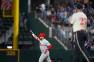 Schwarber conecta su 41er jonrón, Marsh destaca con 4 hits y Filis arrollan 9