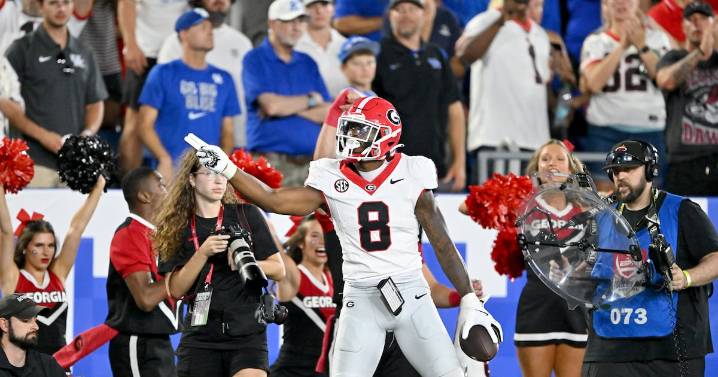 Noah Thomas, Colbie Young give Georgia important size at wide receiver