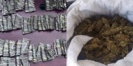 Decomisan más de mil 800 cartuchos y 30 kilos de aparente marihuana dentro de una camioneta en Chihuahua