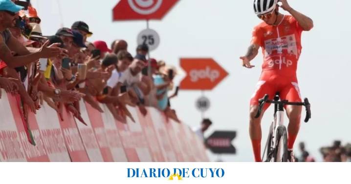 ¡Un orgullo! Nico Tivani voló en la montaña y ganó la penultima etapa de la Vuelta a Portugal