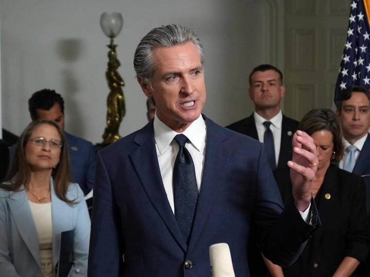 California Democrats unveil their new congressional map to counter Republicans
