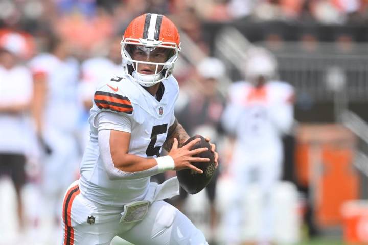 Browns' Dillon Gabriel selected as backup QB after Kenny Pickett trade
