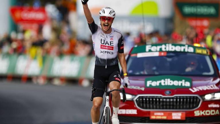 Jay Vine conquista Pal en solitario y Torstein Træen se viste de líder en La Vuelta