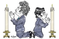 Economía y votos. Sin nuevos milagros, Milei busca predicadores