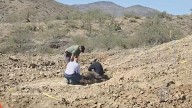 Yavapai County Sheriff's Office investigate body buried in ghost town