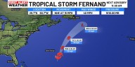 Tropical Storm Fernand Update