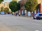 Barrage of gunfire in downtown Birmingham wounds 2; 1 critical as police search for suspect