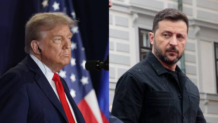 Donald Trump le pide a Zelenski ceder Crimea y desistir de unirse a la OTAN en vísperas de la reunión que mantendrán en Washington