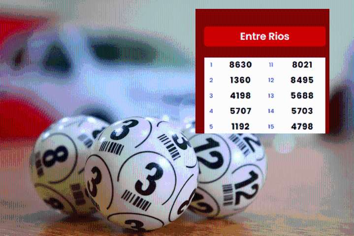 ¡Saltó la banca! Santa Rosa salió a la cabeza en Quiniela entrerriana este sábado en su día