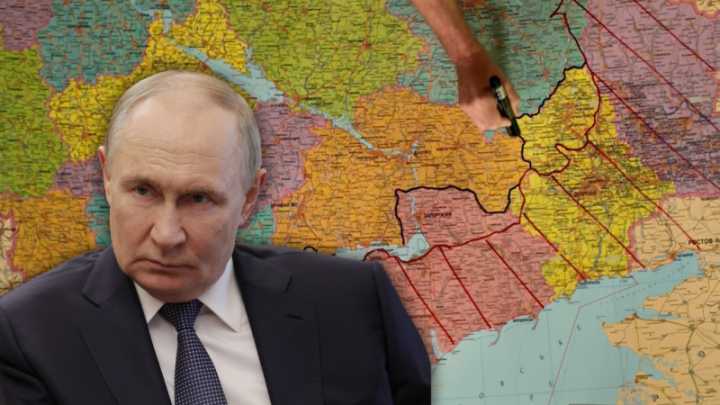 Estas son las zonas clave de Ucrania que Putin quiere y podría buscar negociar en su reunión con Trump