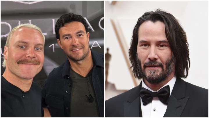 ¡De película! Keanu Reeves anunció a 'Checo' y Valtteri Bottas como pilotos de Cadillac