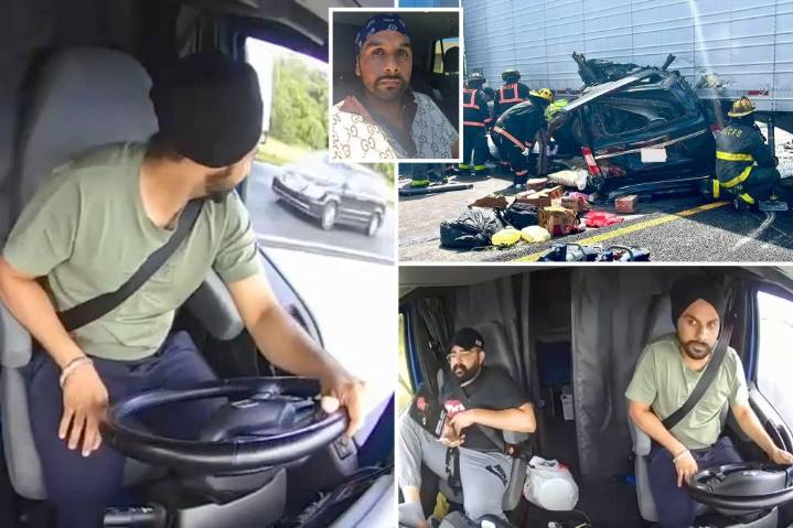 Illegal migrant suspect in deadly Florida crash was nearly deported — then allowed to stay after claiming he was afraid to return to India