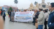 La Libertad: Mocheros exigen que acaben obras de defensa en el río
