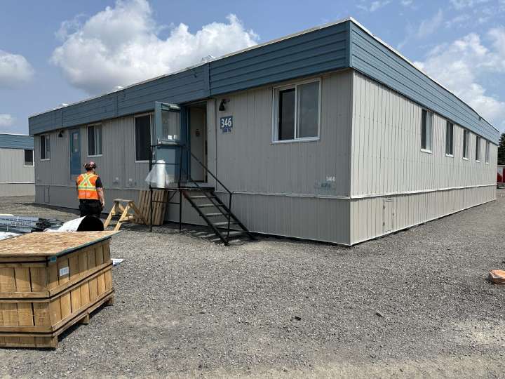 Modular housing units at Montreal’s Hippodrome site slated to open by late September