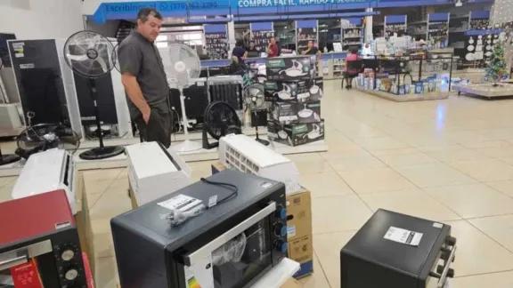 Baja en venta de electrodomésticos rondaría el 30%  y acentúa la 	 crisis en el sector