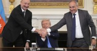 Leaders of Armenia and Azerbaijan shake hands and sign deal at White House peace summit