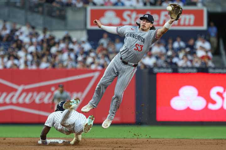 Rodon, Yankees fire one-hitter in rout of Twins