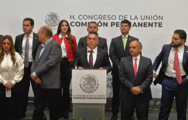 ‘Alito’ Moreno acusa a Fernández Noroña de iniciar agresión en el Senado