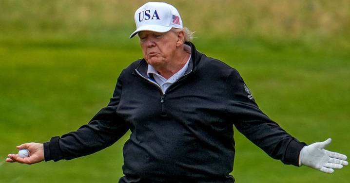 Trump’s Humble Brag Golf Post After ‘Cheating’ Accusations