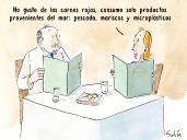 Solo productos del mar. Por Víctor Solís (@Visoor) 