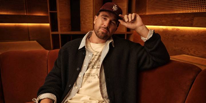 Exclusive: Travis Kelce on His New Collab With American Eagle