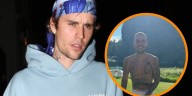 Justin Bieber dejó poco a la imaginación con una fotografía en ropa interior