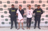 Policía capturó en Ciénaga a dos presuntos miembros de grupo criminal