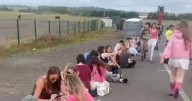 Fans form massive queues for Chappell Roan outside Edinburgh Royal Highland Centre