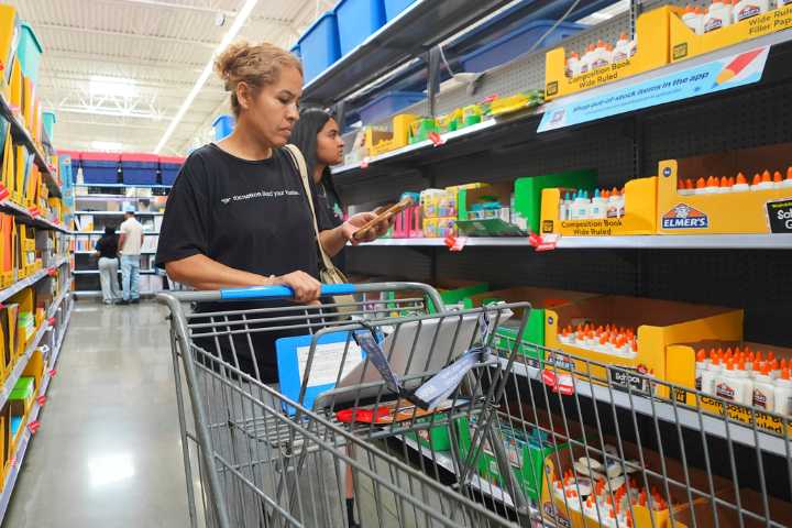 Shopping for school supplies becomes a summer activity as families juggle technology and tariffs