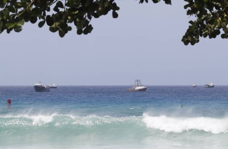Cruise ships left some passengers behind during tsunami warning