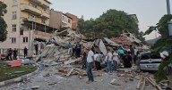 Turkey struck by 6.1 magnitude earthquake as people trapped after buildings collapse