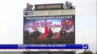 Law enforcement agencies remember fallen DPS trooper...