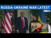 Trump, Zelensky meet to talk Russia