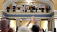 Impeach Ryan Walters rally draws frustrated crowd to the Capitol
