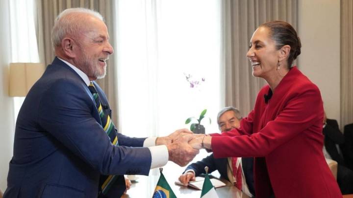 México - Brasil: Sheinbaum encabeza reunión en Palacio Nacional
