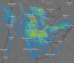 En nueve provincias. Emiten una alerta amarilla por tormentas y vientos para este lunes