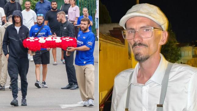 Men accused of humiliating streamer before his death on camera attend his funeral