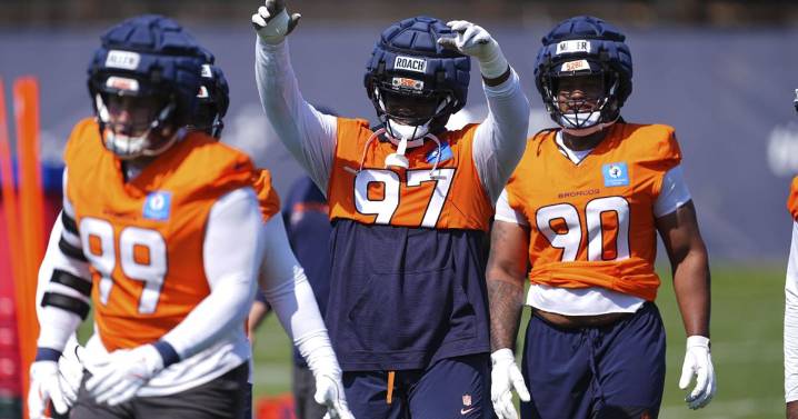 Malcolm Roach making noise in Denver Broncos training camp