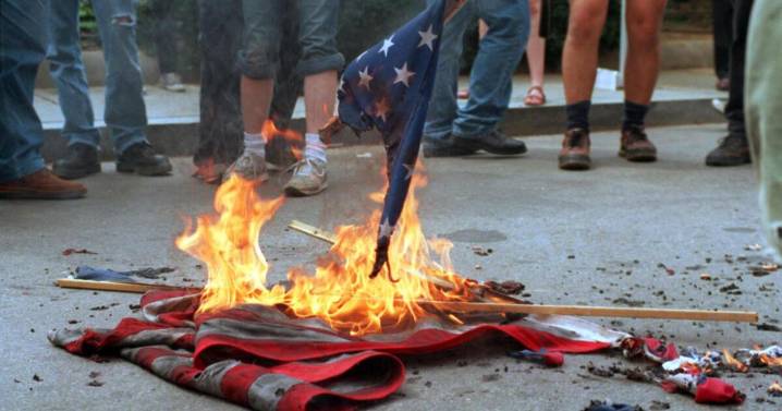 Flag burning has a long history in the U.S. — and legal protections from the Supreme Court