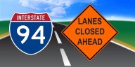 Stretch of I-94 down to one lane for repairs in St. Clair Shores