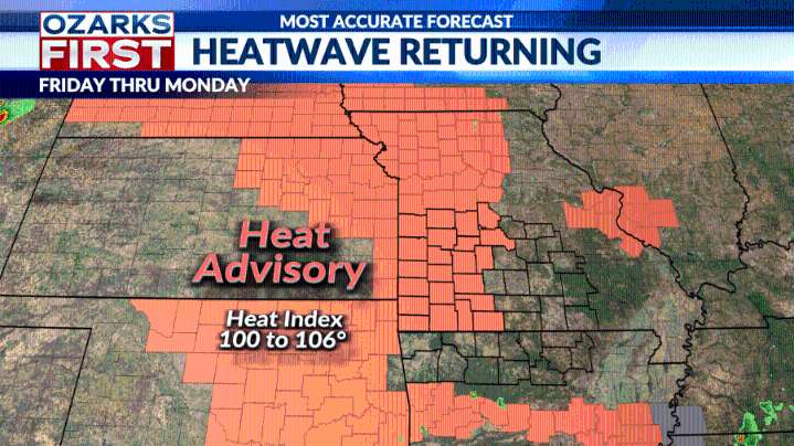 Heatwave to bring near triple