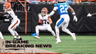 Luke Floriea out for remainder of game vs. Panthers