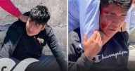 Rescatan a dos presuntos asaltantes en Tochtepec; iban a lincharlos