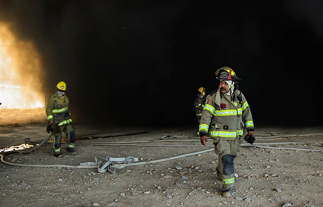 Sufren bomberos los estragos de su valentía; exige Región Sureste cada vez más del Patronato