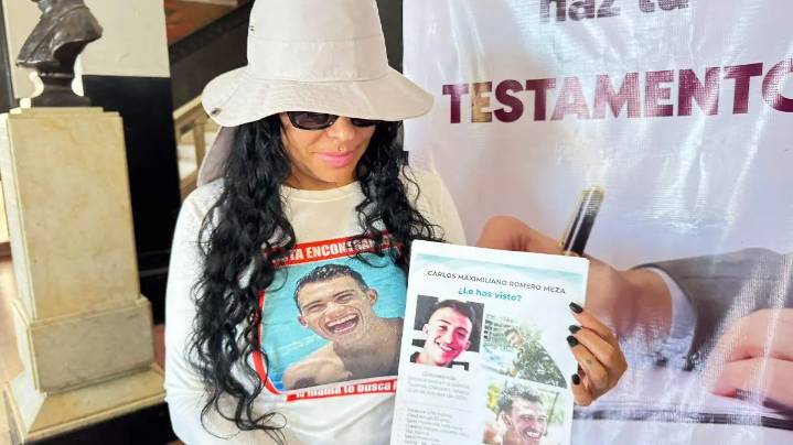 Liliana viajó más de 700 kilómetros, viene desde Jalisco para buscar a su hijo desaparecido en Tampico