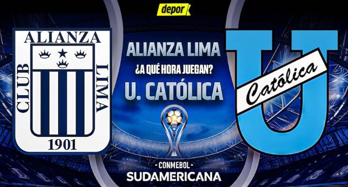 ¿A qué hora juegan Alianza Lima vs. Universidad Católica por Copa Sudamericana?