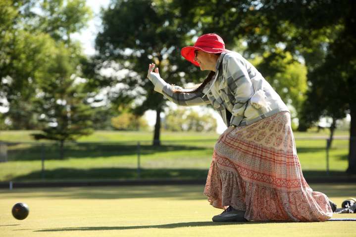 Bowling on the green